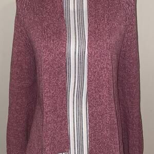 Loft zip sweater NWT